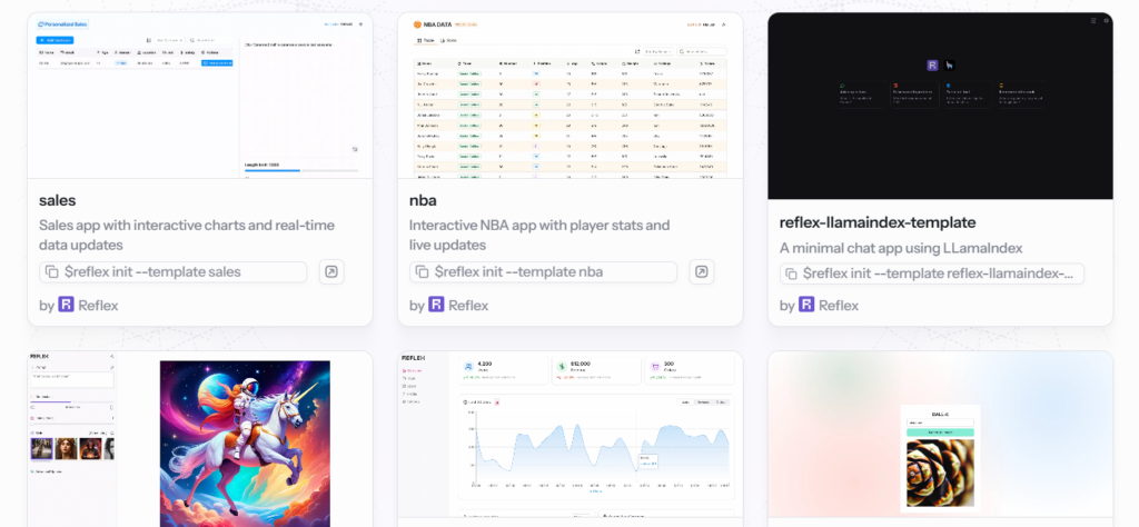 Reflex : 최근 떠오르는 Python 대시보드 오픈소스